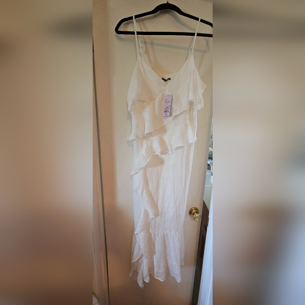 Wild Fable Off White Layered Dress